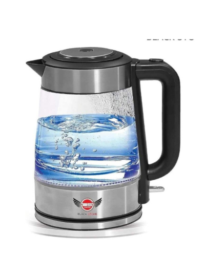 غلاية زجاج بلاك ستون، 2 لتر، 2200 وات، BK-1000